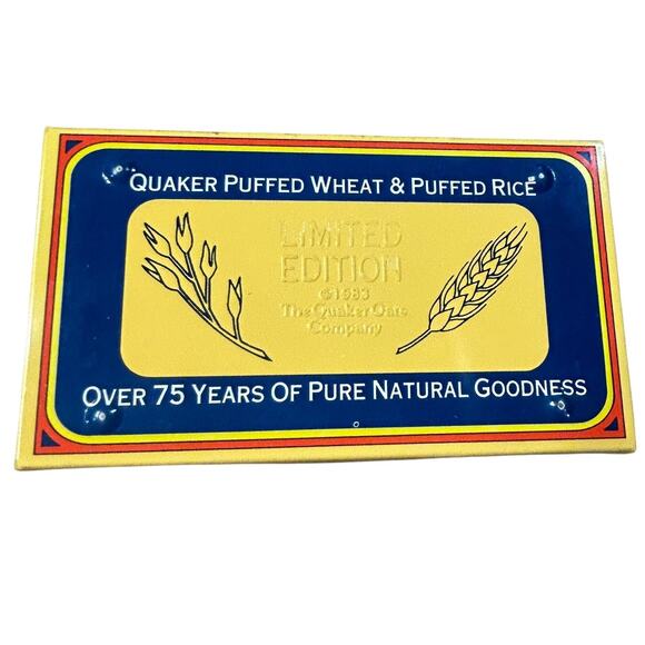 1983 Quaker Oats Limited Edition Recipe Tin & Sealed Recipe Cards - Picture 6 of 10